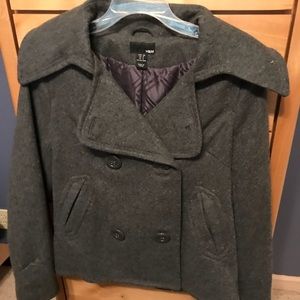 Charcoal Peacoat